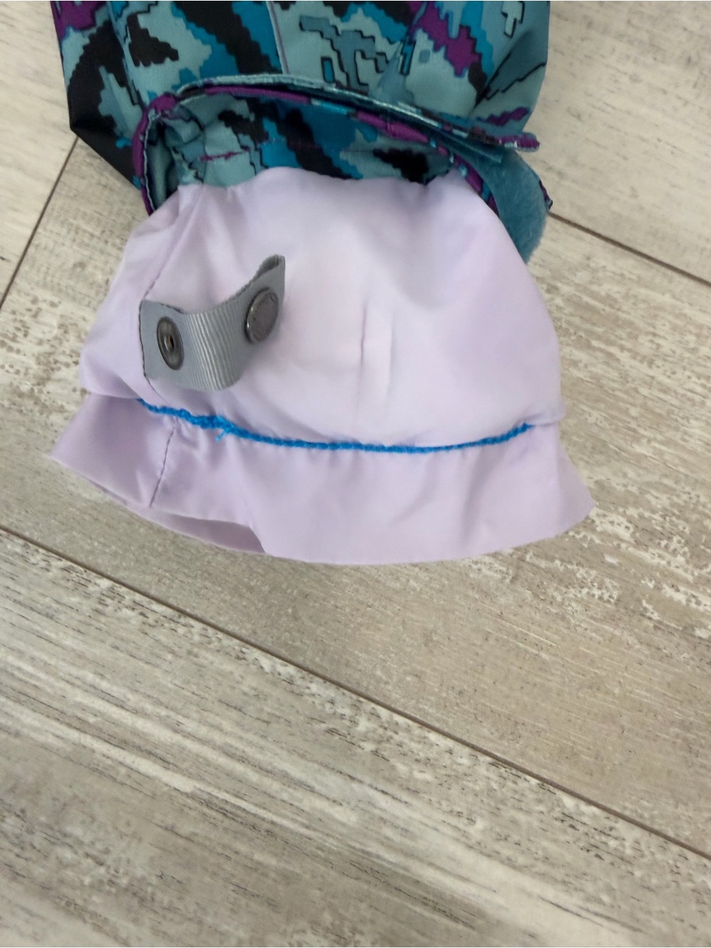 Columbia Girls Bugaboo II Interchange Jacket M 10/12 Teal Purple NWOT HOST PICK🎉 - Picture 8 of 10